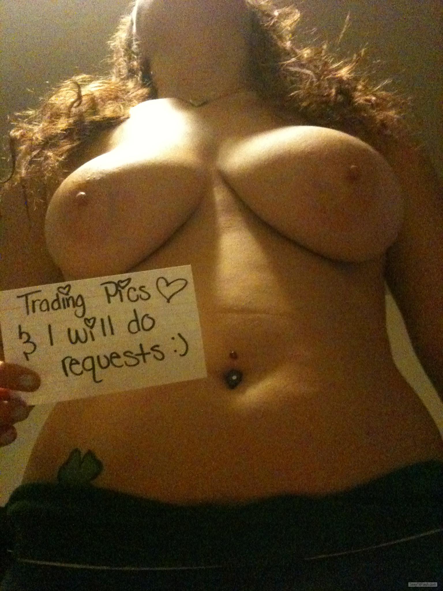 Tit Flash: My Medium Tits - Sparkles from United States